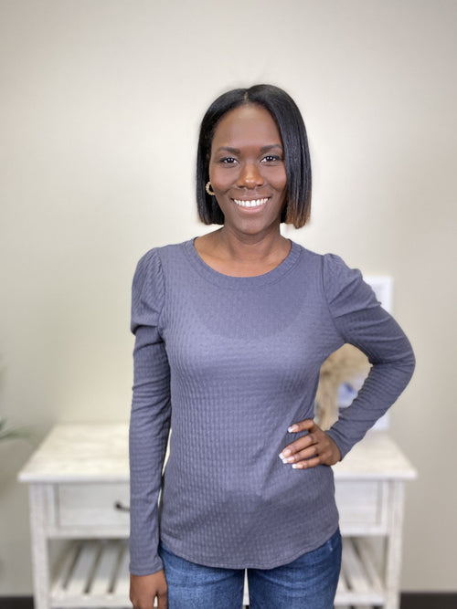 Can't Get Enough Women's Stretchy Long Sleeve Top