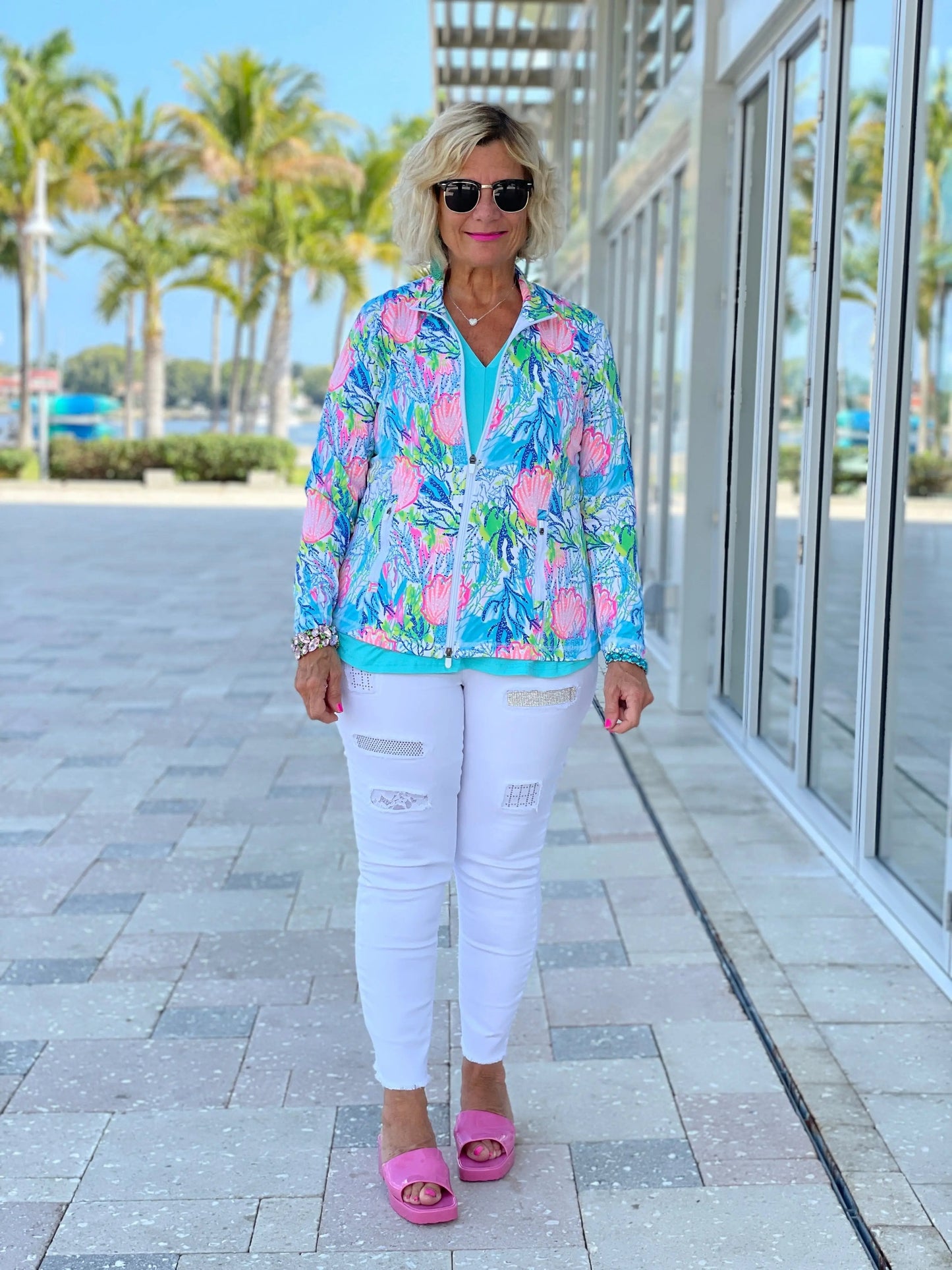 SEASHELL BEACH FULL ZIPPER