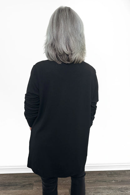 ALB Custom Women's Soft Ribbed Open Front Cardigan