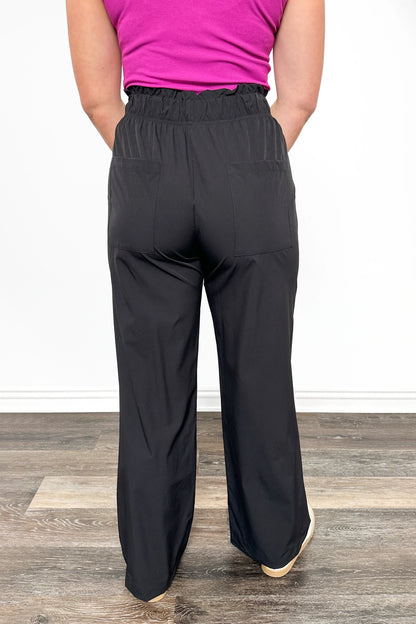 ALB Custom Women's Lightweight Elastic Waist Wide Leg Pants - Two Inseams