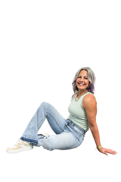 The Kristie High-Rise Tummy Control Bootcut Jeans