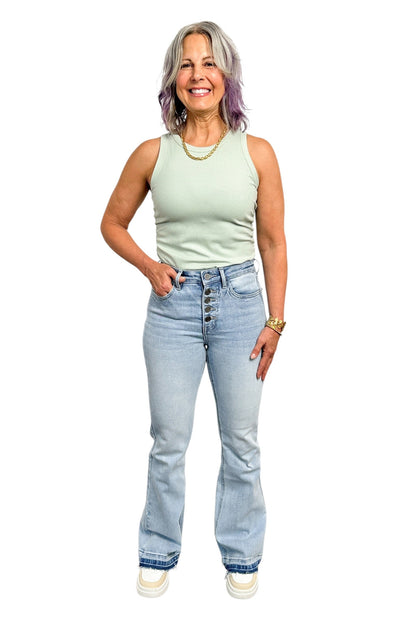 The Kristie High-Rise Tummy Control Bootcut Jeans