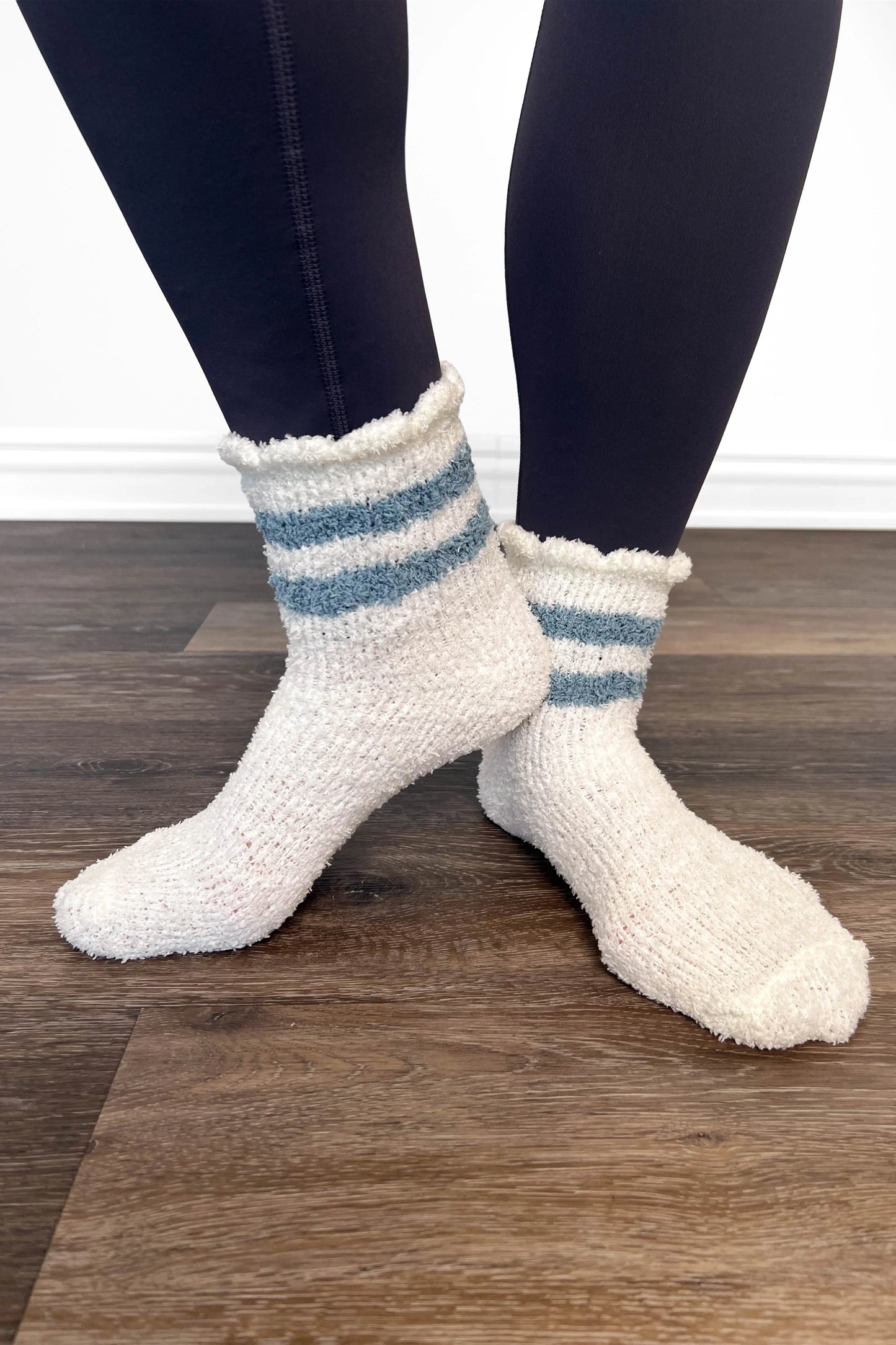 ALB Custom Women's Striped Plush Socks