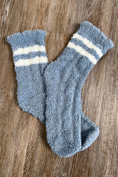 ALB Custom Women's Striped Plush Socks