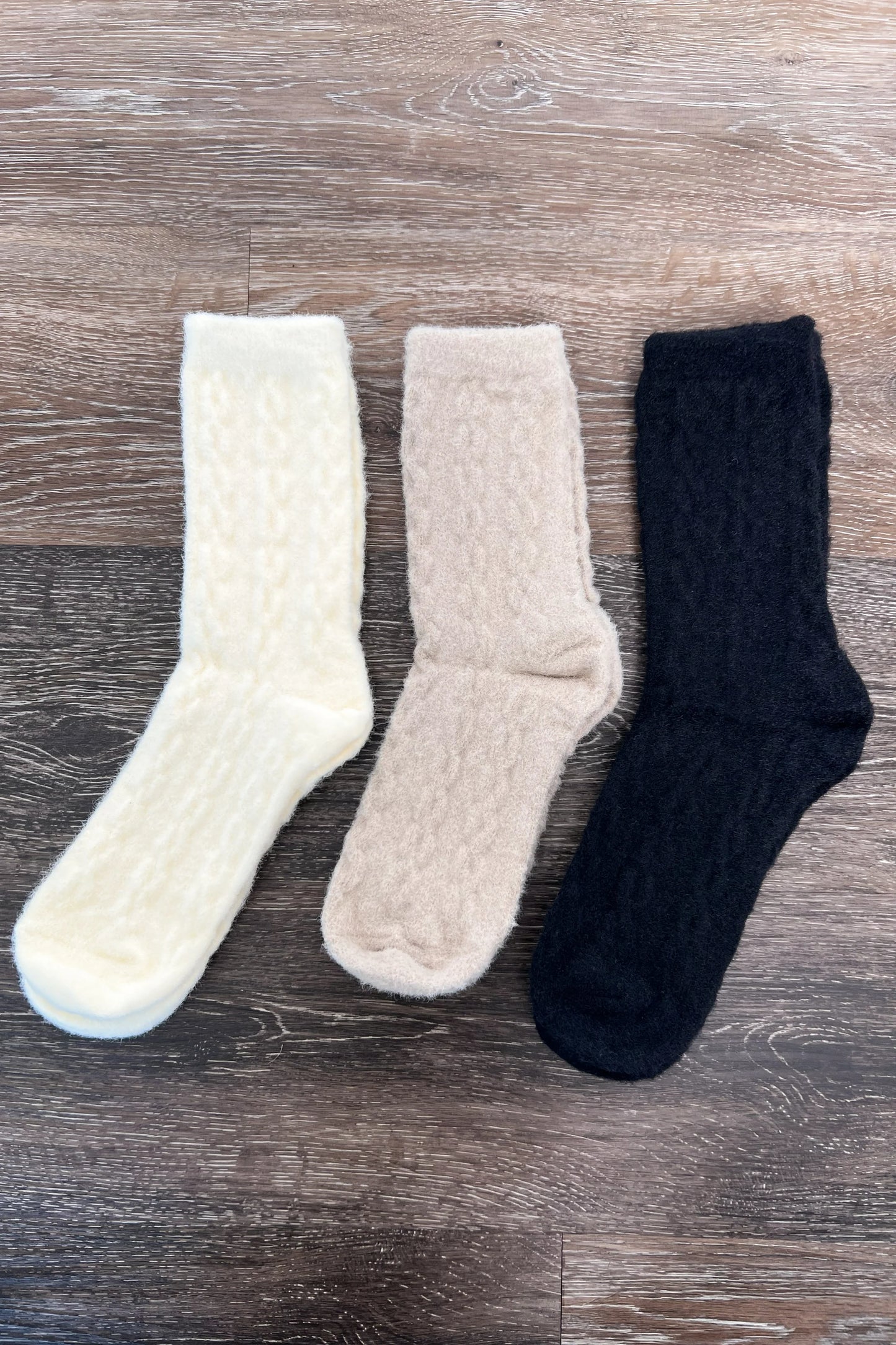 ALB Custom Women's Classic Solid Color Crew Socks