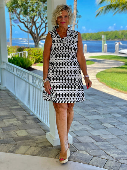 SANDBAR RUFFLE DRESS