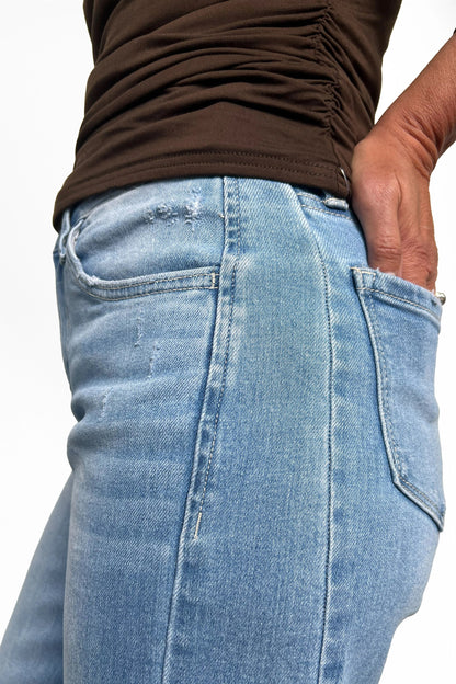 The Nikki High-Rise Extreme Wide Leg Denim