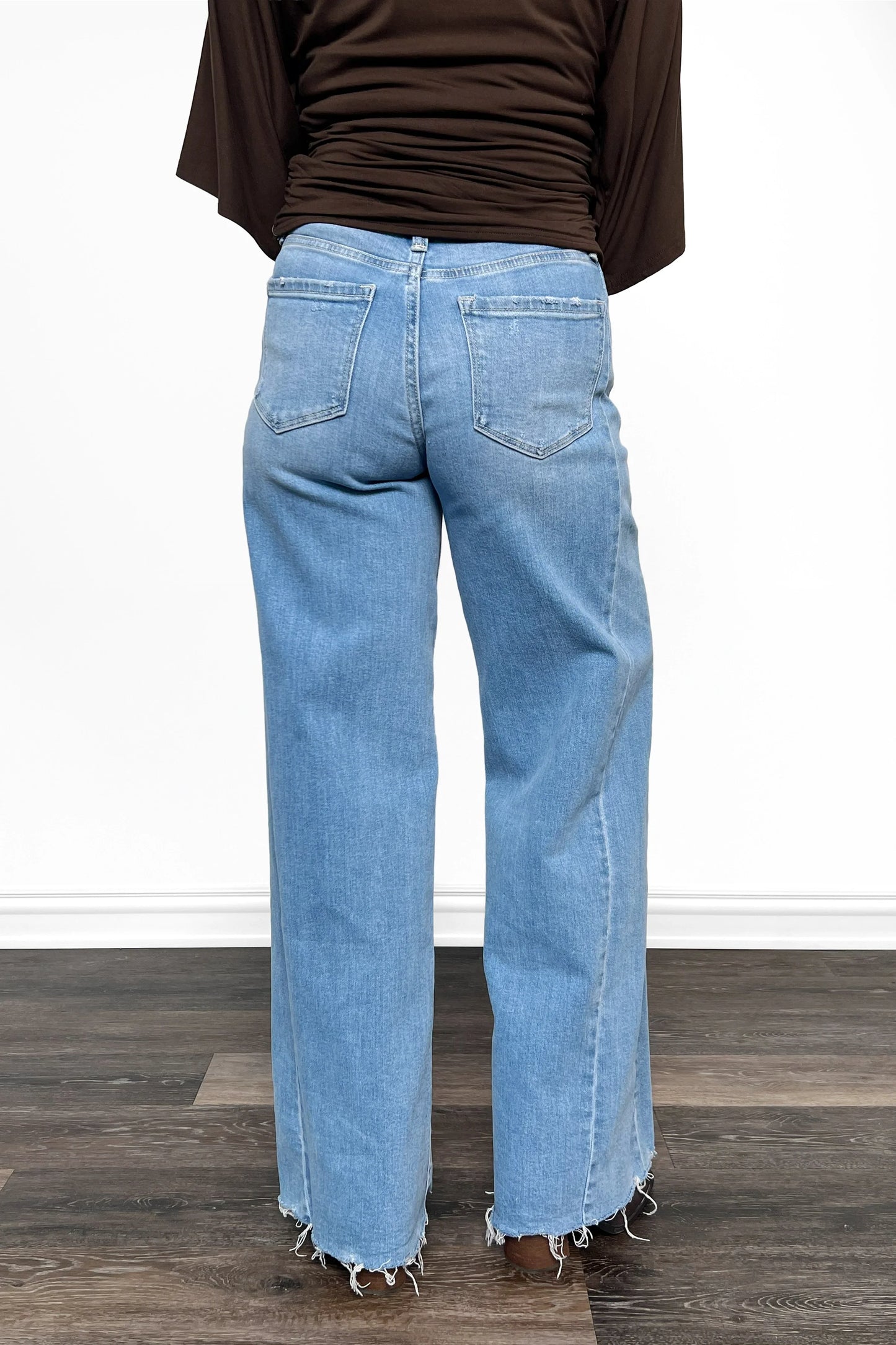 The Nikki High-Rise Extreme Wide Leg Denim