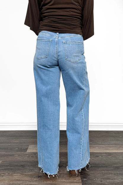 The Nikki High-Rise Extreme Wide Leg Denim