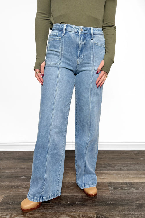 The Constance High-Rise Extreme Wide Leg Denim