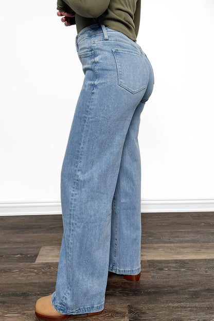 The Constance High-Rise Extreme Wide Leg Denim