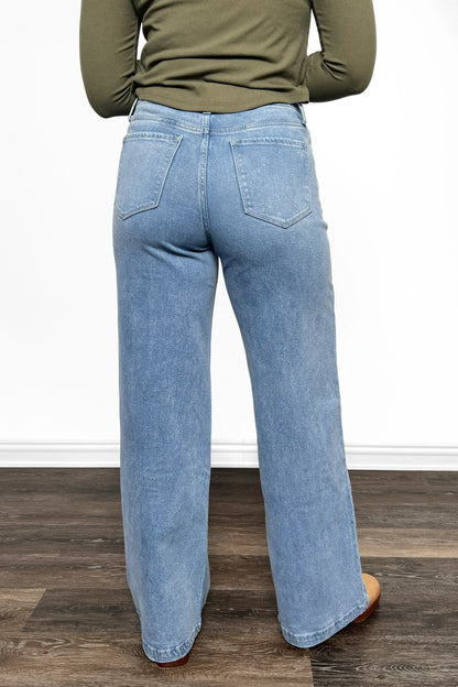 The Constance High-Rise Extreme Wide Leg Denim