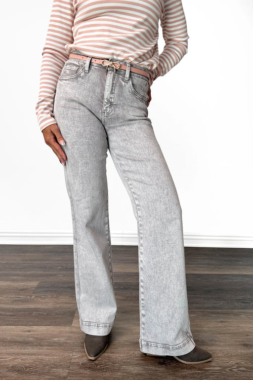 The Maisie High-Rise Tummy Control Straight Leg Denim
