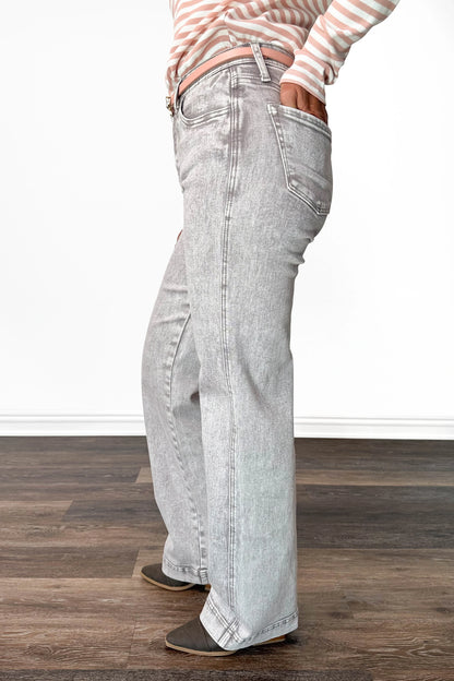 The Maisie High-Rise Tummy Control Straight Leg Denim