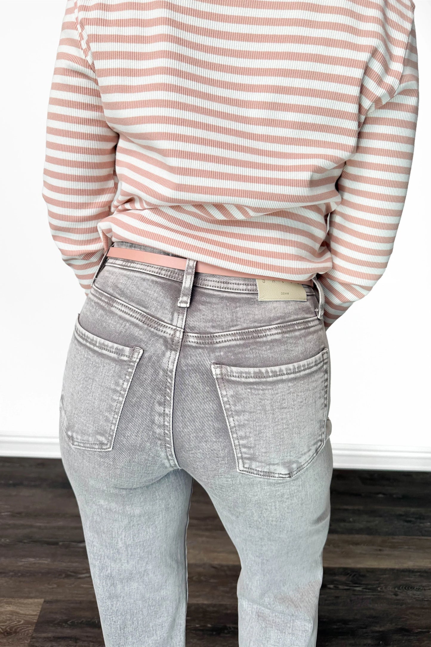 The Maisie High-Rise Tummy Control Straight Leg Denim