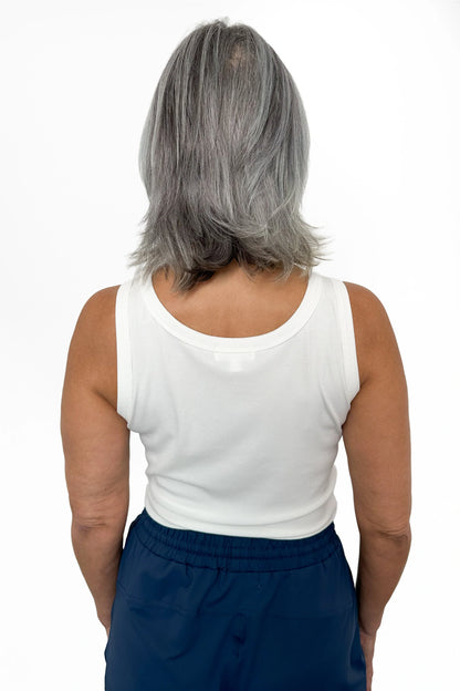 ALB Custom Women's Ribbed Scoop Neck Tank Top