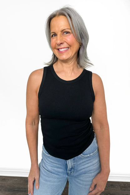ALB Custom Women's Cropped Ruched Tank Top