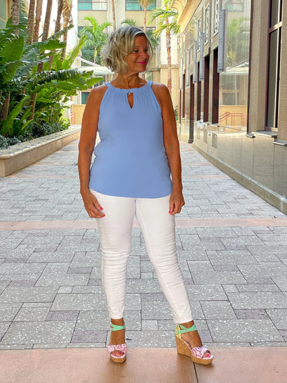 PERRI  KEYHOLE TOP FINAL SALE