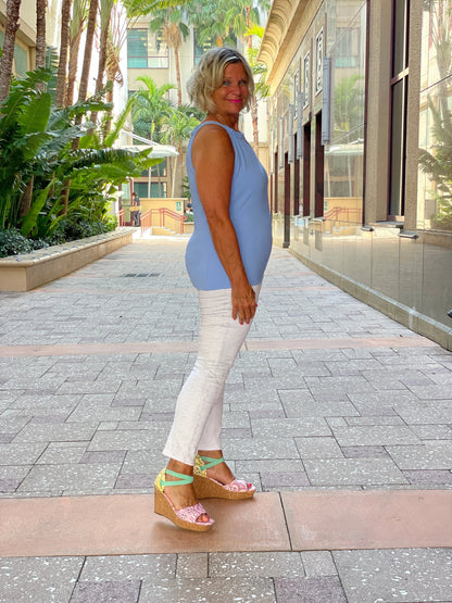 PERRI  KEYHOLE TOP FINAL SALE