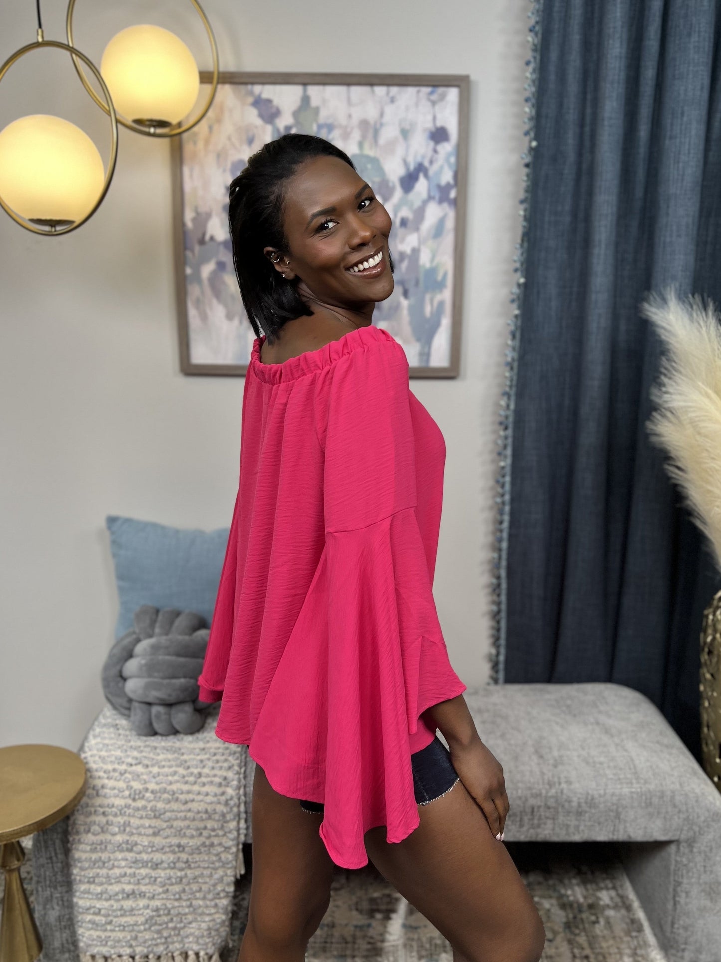 I Found A Way Women's Off Shoulder Top
