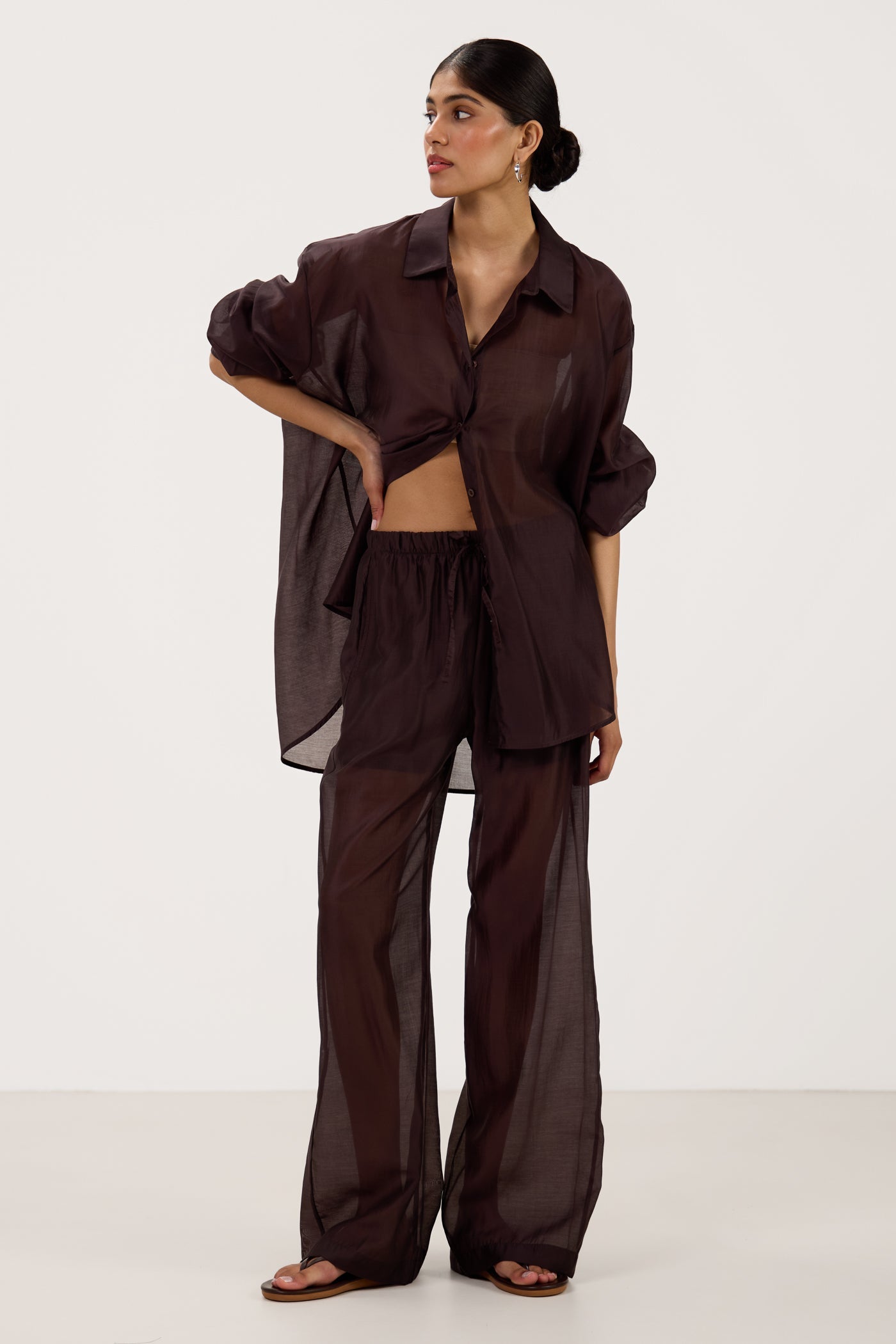 Jemima Trousers | Chocolate Brown