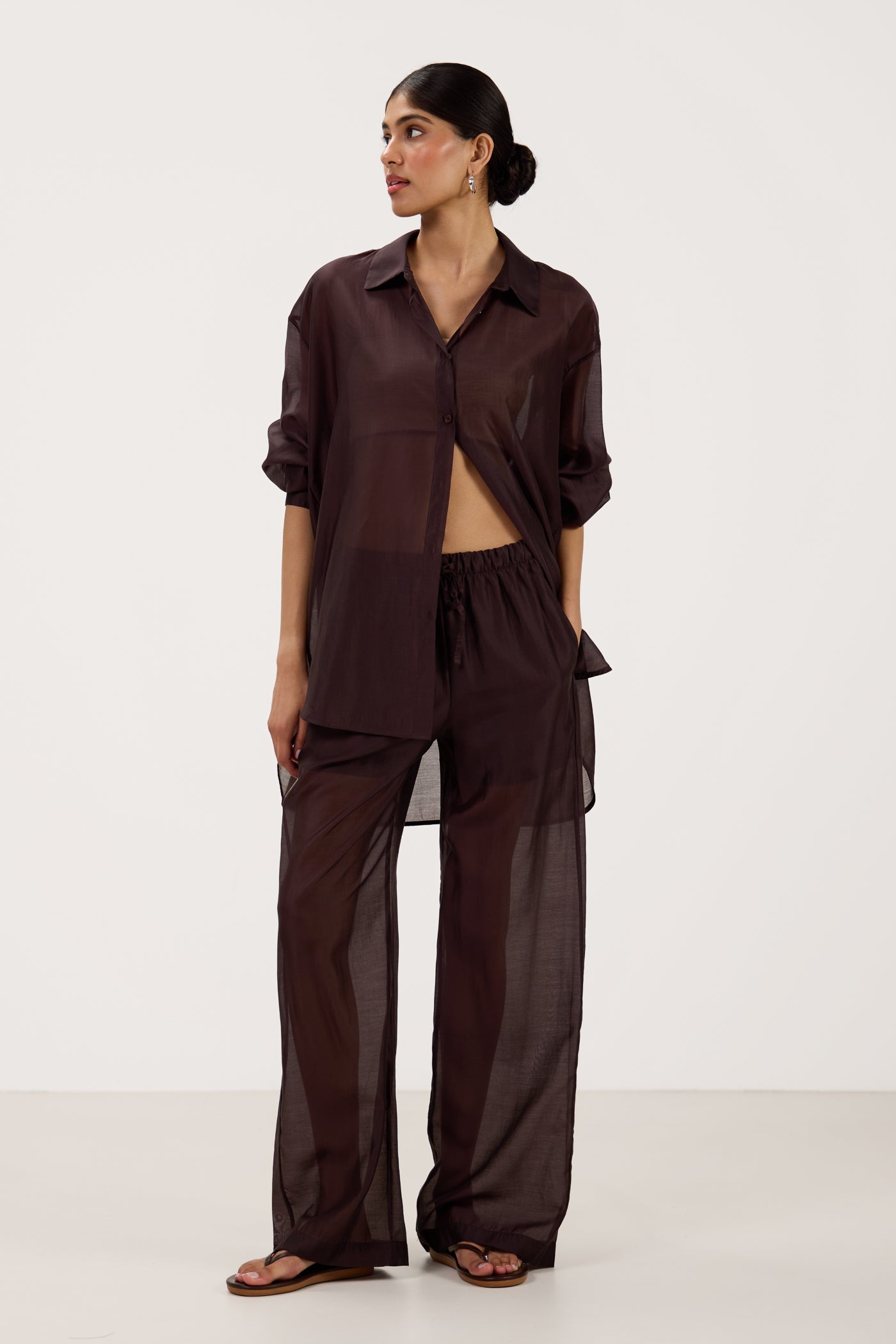 Jemima Trousers | Chocolate Brown