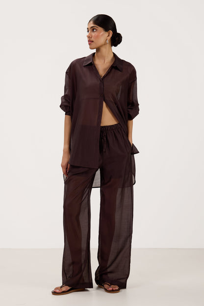 Jemima Trousers | Chocolate Brown