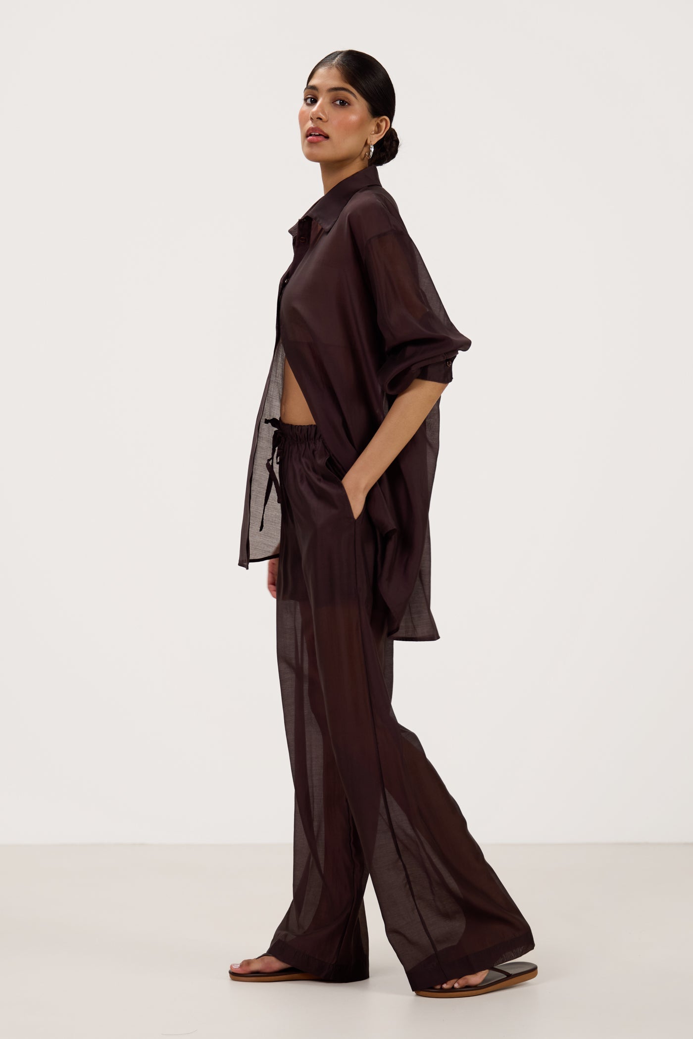 Jemima Trousers | Chocolate Brown