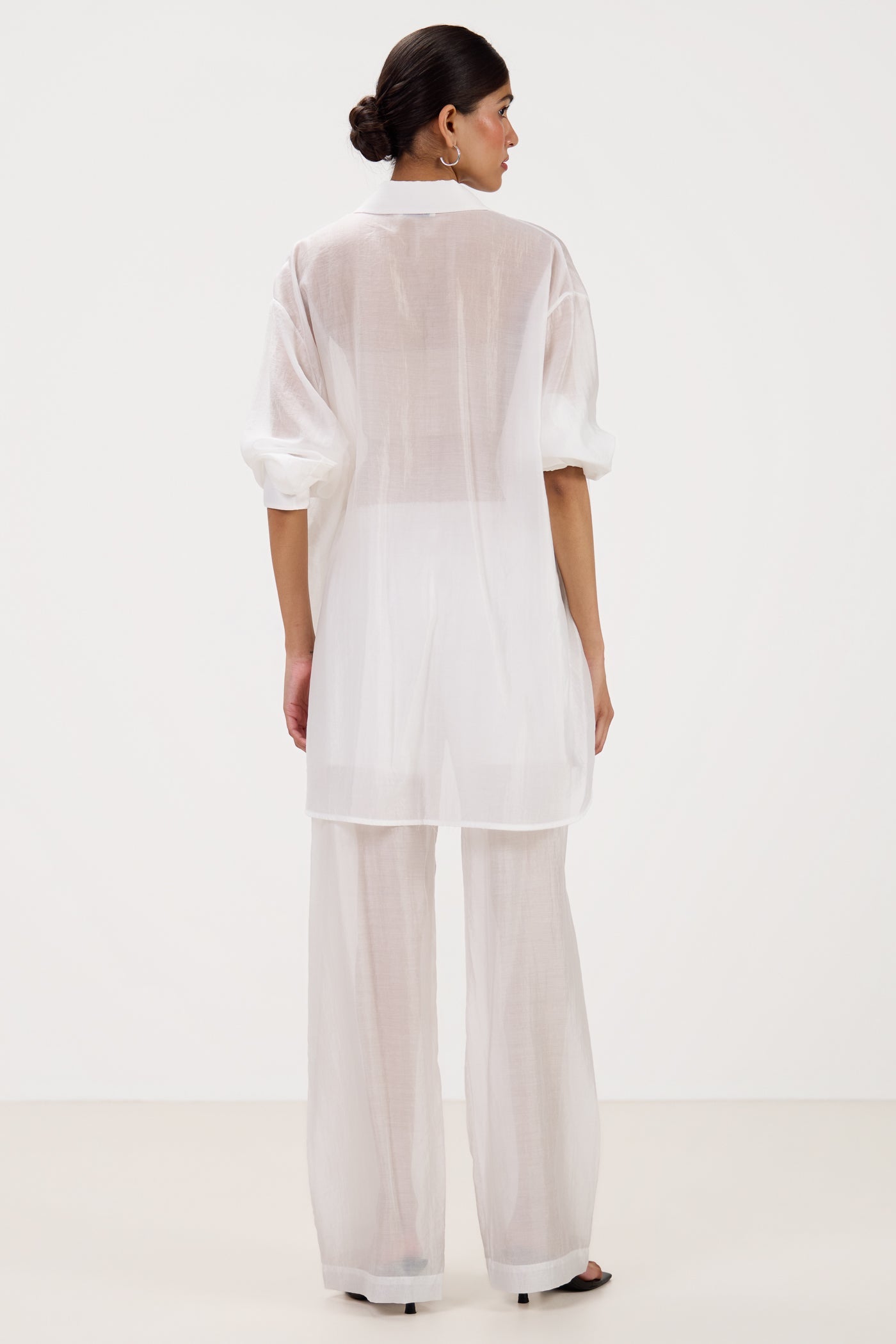 Jemima Oversized Shirt | White