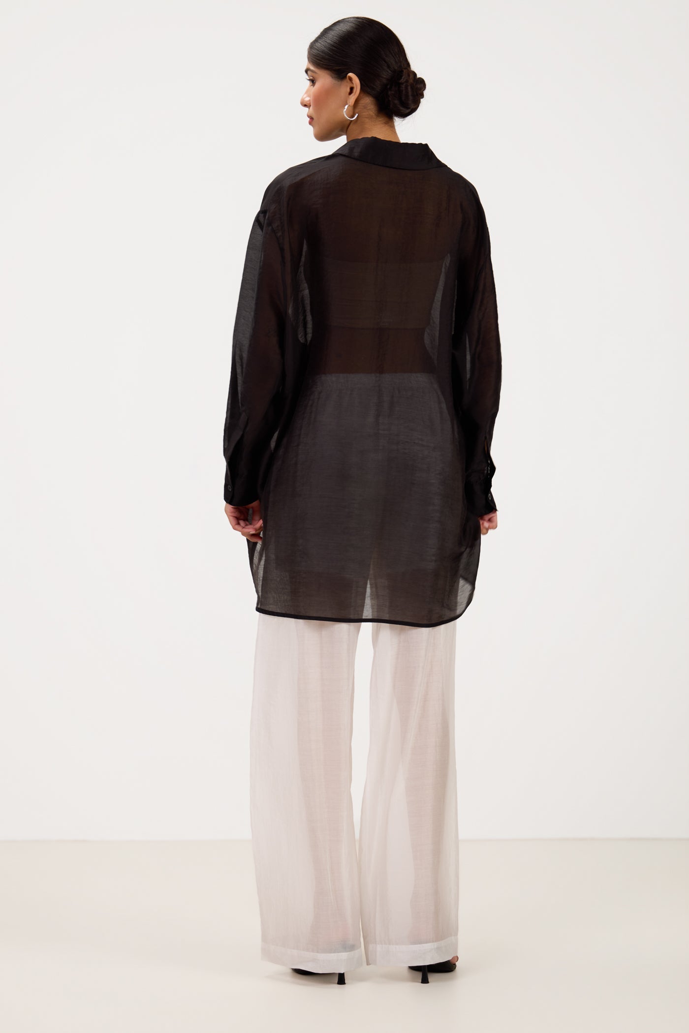 Jemima Oversized Shirt | Black