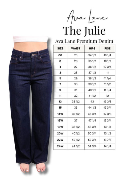 The Julie High-Rise Tummy Control Straight Leg Jeans