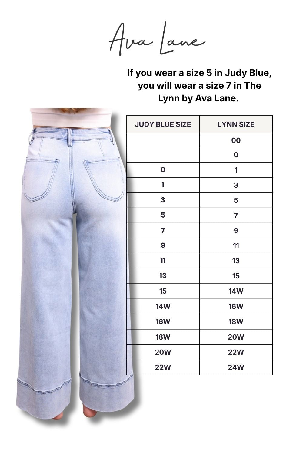The Lynn High-Rise Booty Lifting Wide Leg Jeans