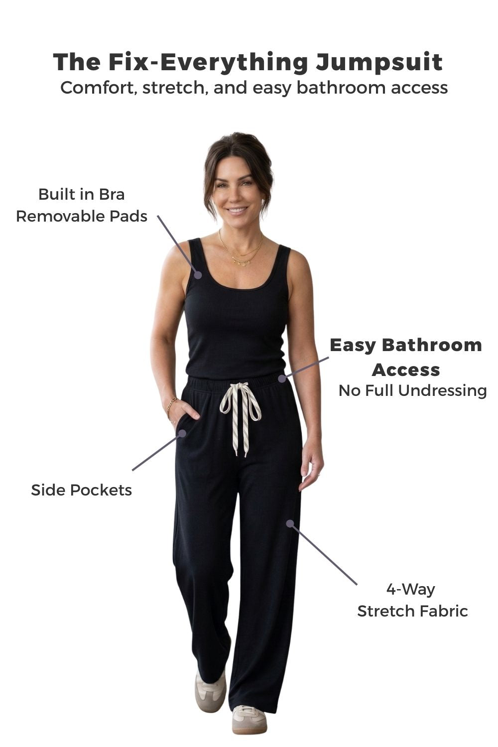 The Fix Everything Ribbed Tank Jumpsuit – Two Inseams