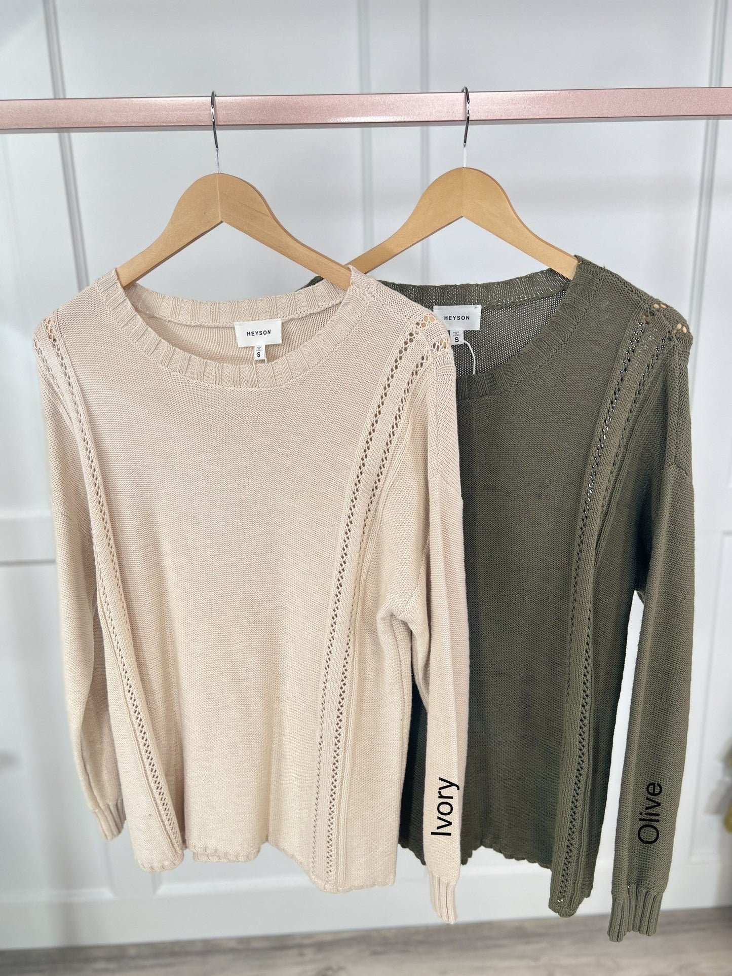 When You Arrived Women's Long Sleeve Knit Sweater