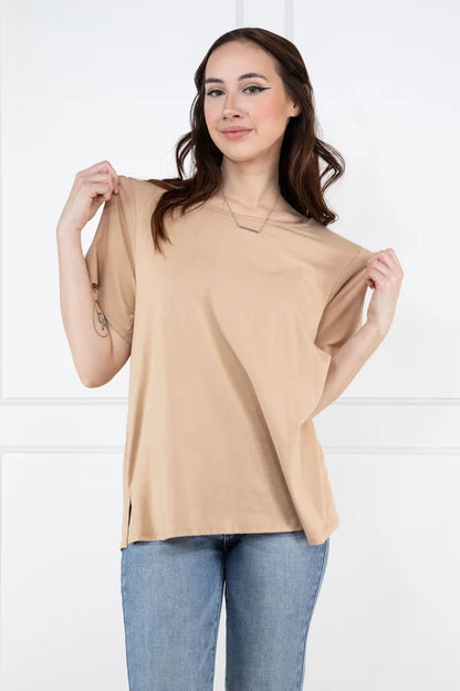 Vital Women's Ruched Short Sleeve Top