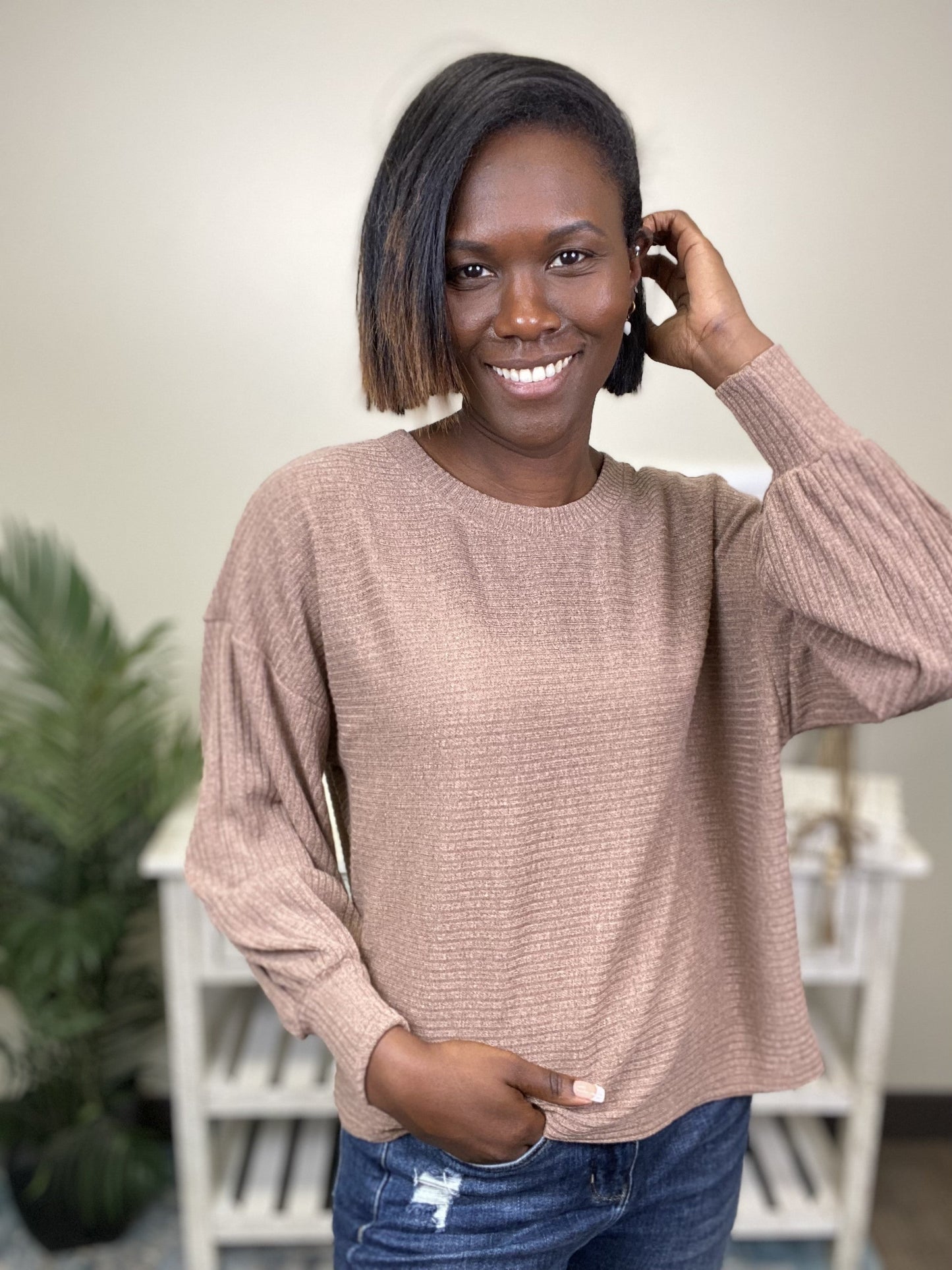 The Best Of Me Women's Knit Long Sleeve Top