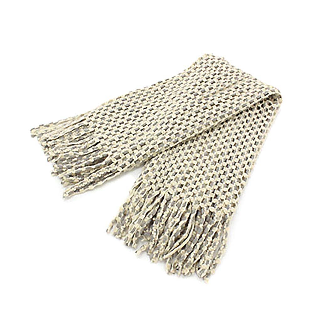 Mini Tube Fringe Scarf