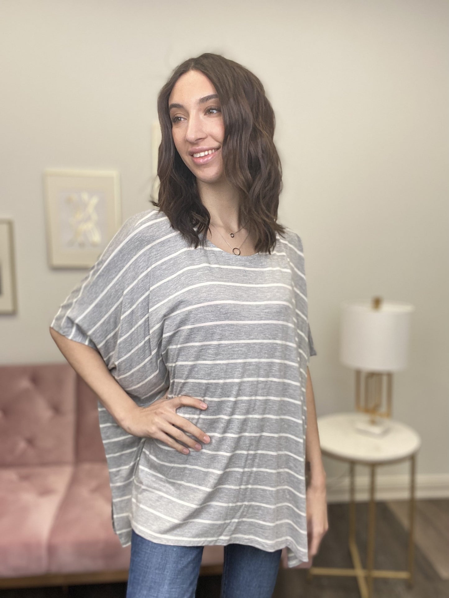 Hang In There Women's Dropped Sleeves Top