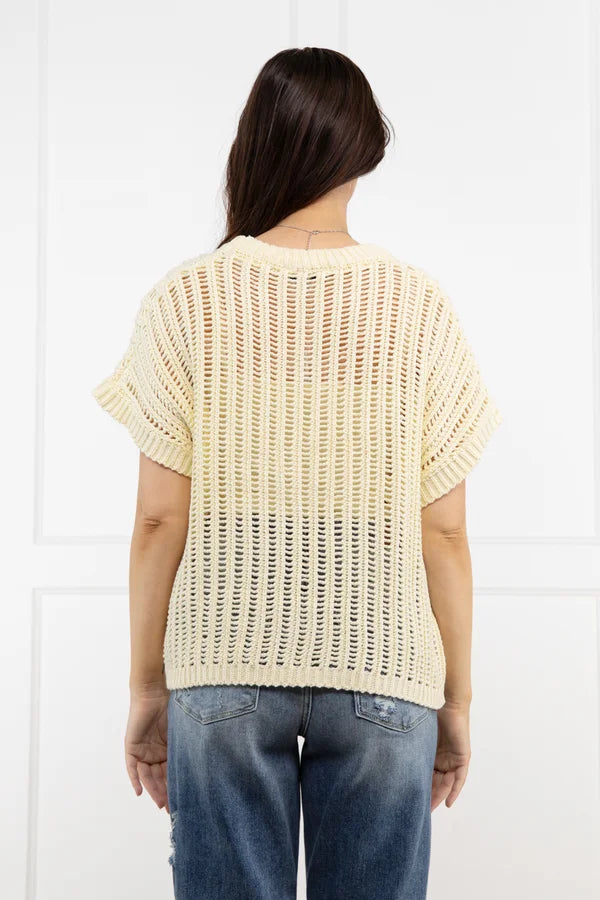 A Little Breezy Women's Open Weave Sweater