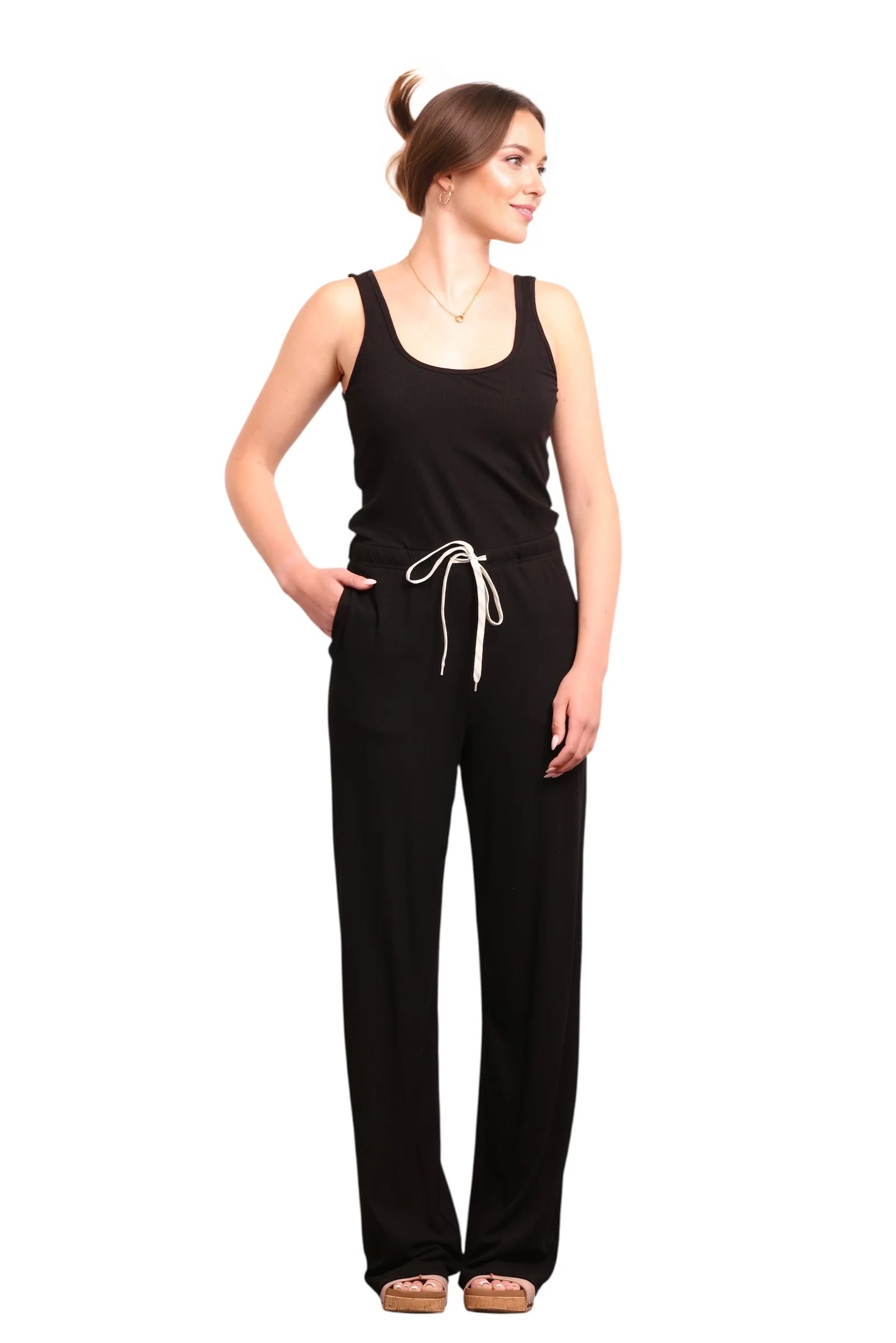 The Fix Everything Ribbed Tank Jumpsuit – Two Inseams