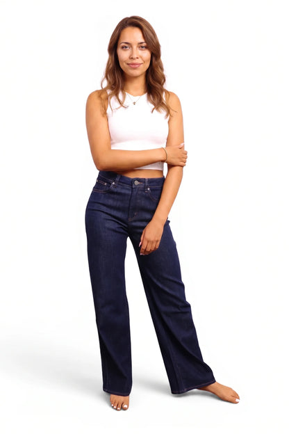 The Julie High-Rise Tummy Control Straight Leg Jeans