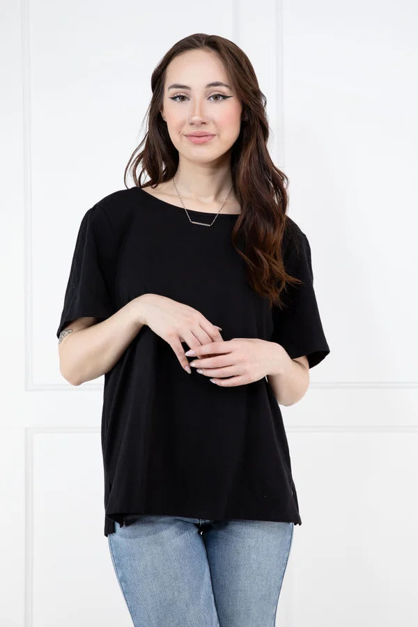 Vital Women's Ruched Short Sleeve Top