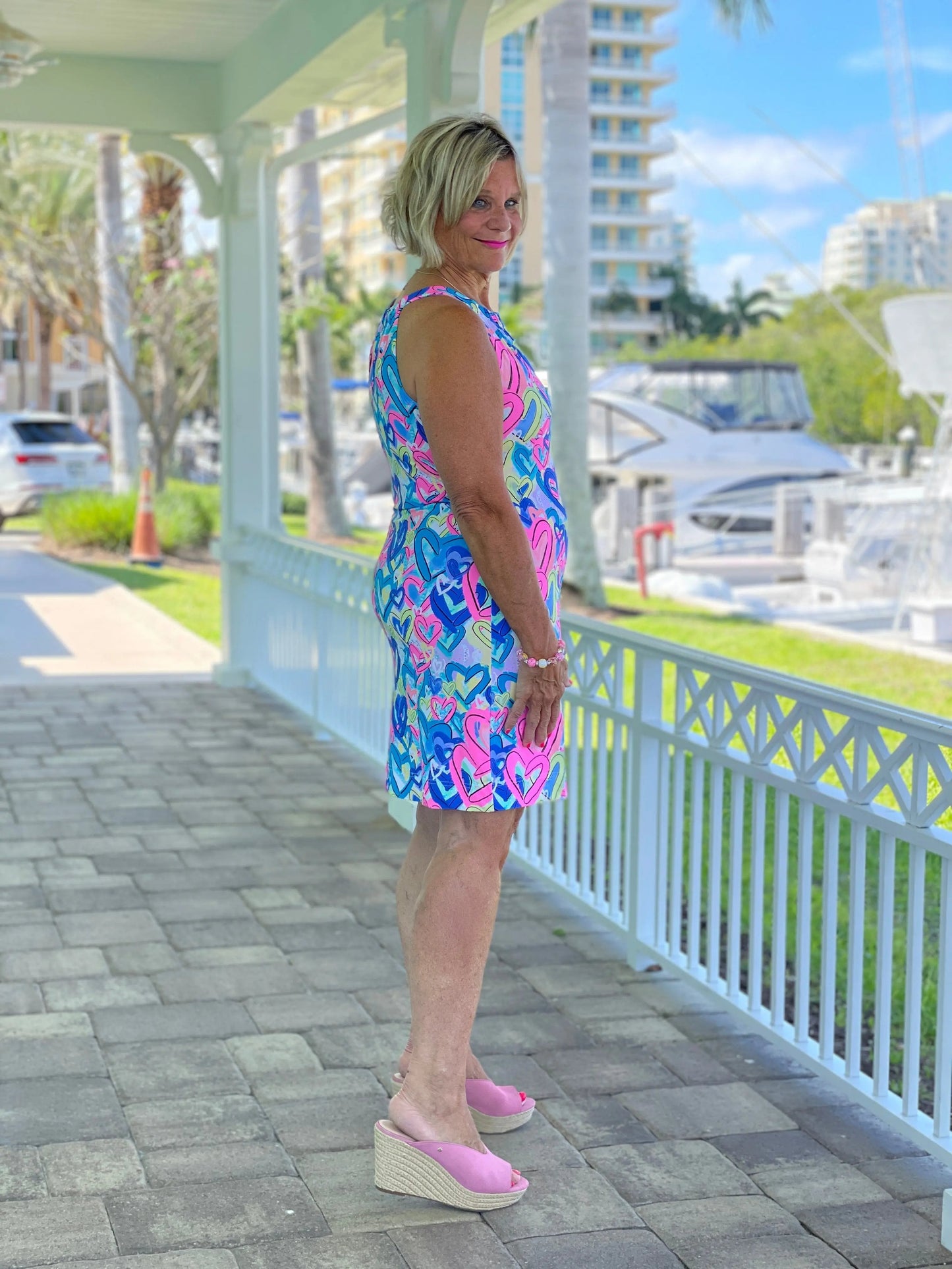 SECRET LOVE HEARTS KEYHOLE DRESS