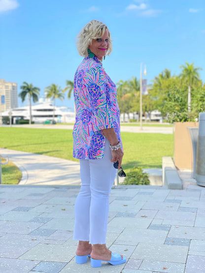 PINK PINEAPPLE TUNIC