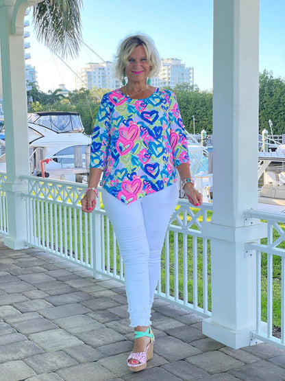 SECRET LOVE ASYMMETRIC TOP