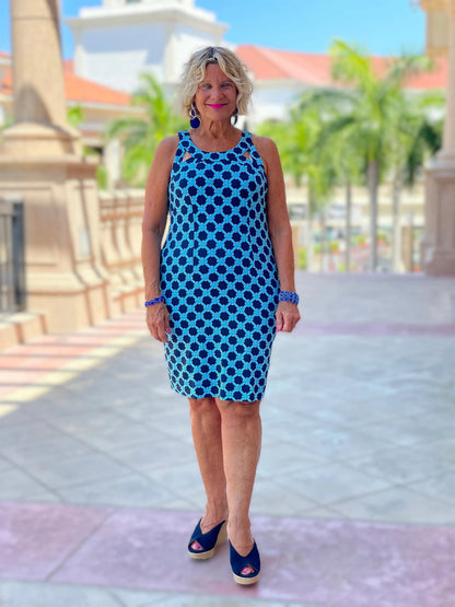 SEASIDE HALTER DRESS