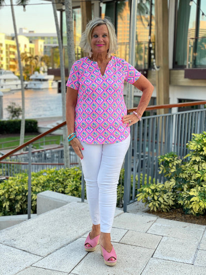 PALM TREE SIESTA SHORT SLEEVE