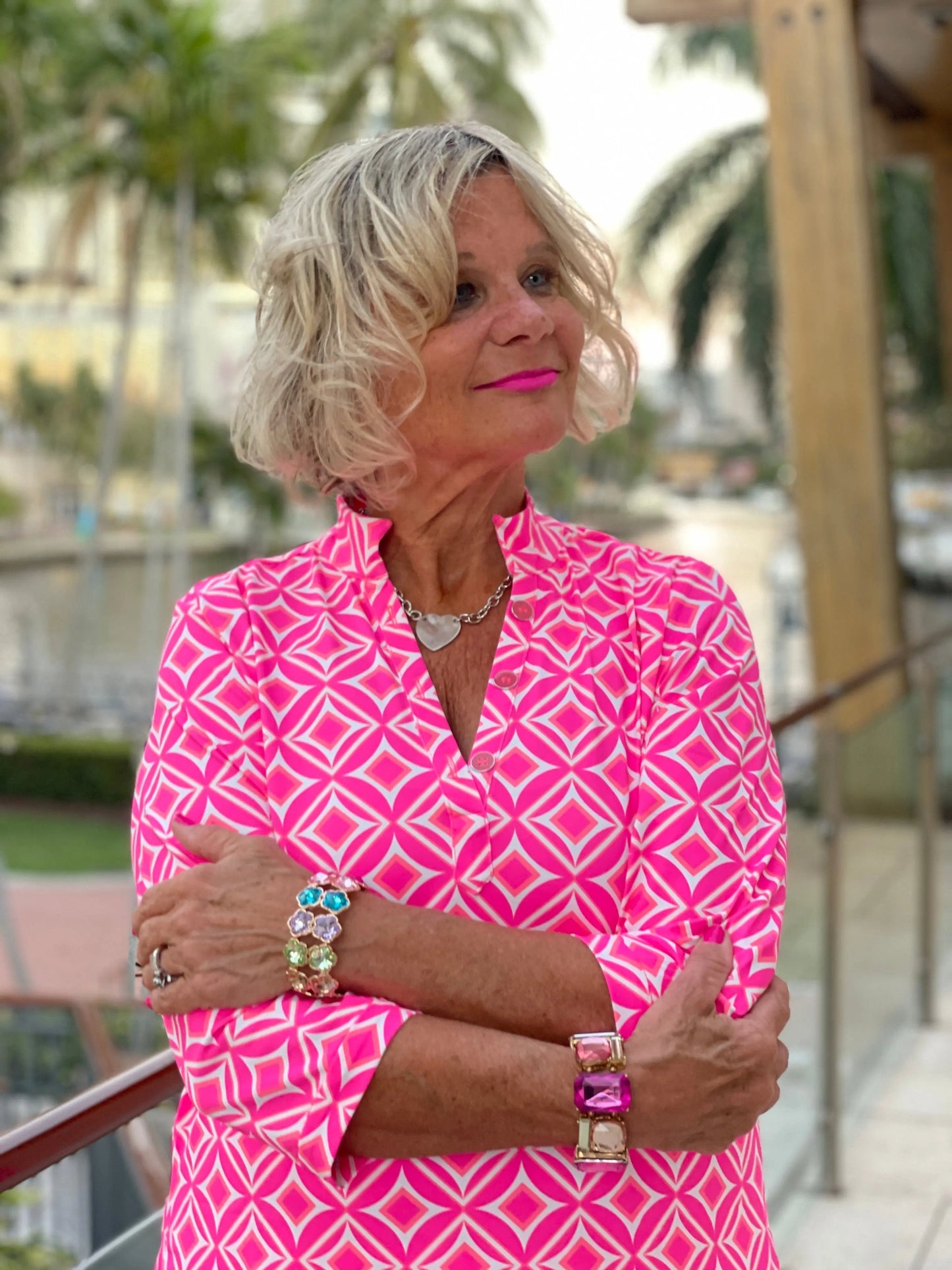 PINK DIAMONDS TUNIC