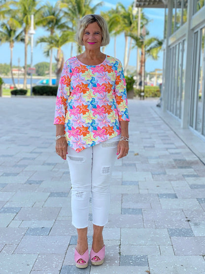 PALM BEACH GARDEN ASYMMETRIC TOP
