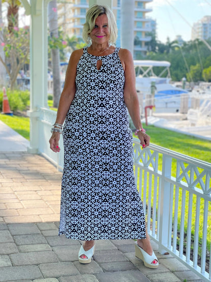 NAPLES DAY KEYHOLE MAXI
